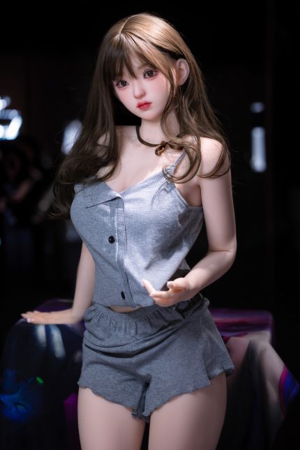 HWC91 Nova is a cute angel little sister silicone doll