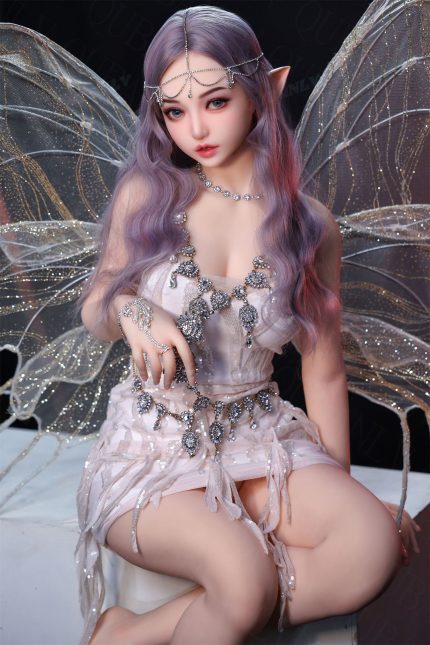 HWC90 Willa is a cute angel sister silicone doll