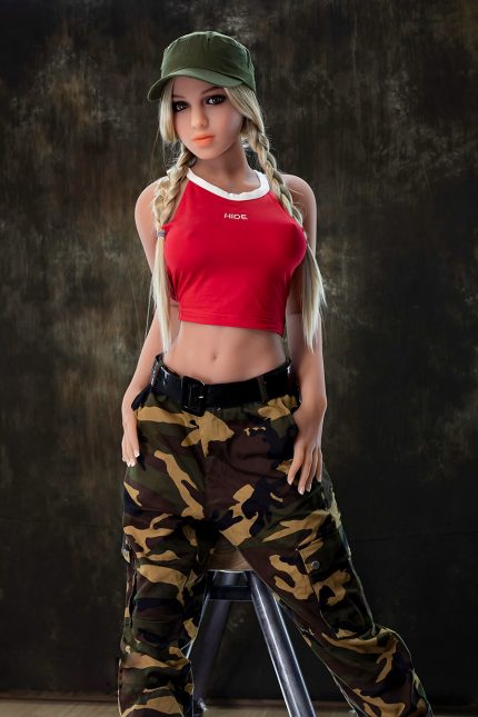 MY Doll - Ada - Silicone TPE Hybrid Love Doll - Gel Breasts - 166 cm - Wheat